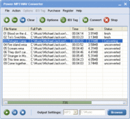 Power MP3 WAV Converter screenshot